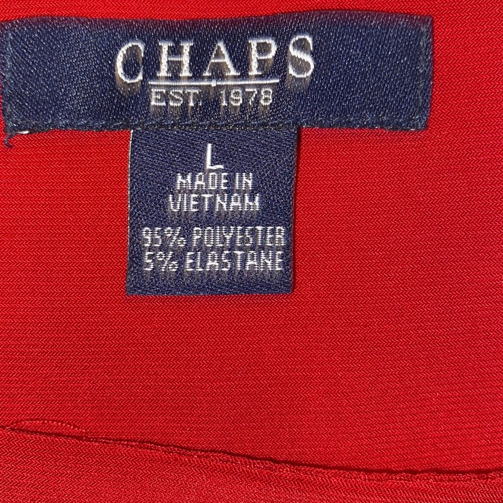 Chaps Coloblock Sheath Dress, 12 - Picture 7 of 8